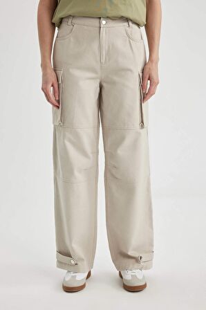DeFacto Kargo Fit Gabardin Pantolon C1670AX24SPBG106