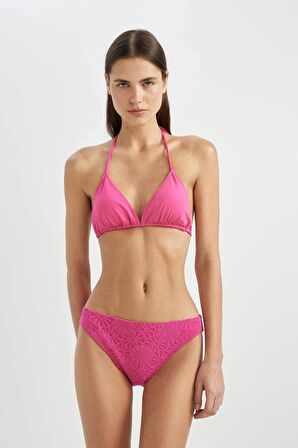 DeFacto Fall in Love Regular Fit Üçgen Bikini Üstü T3666AZ24SMPN615