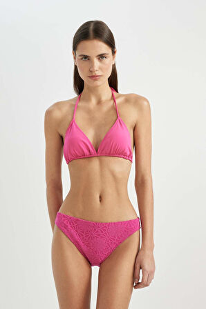 Regular Fit Üçgen Bikini Üstü-Fall in Love