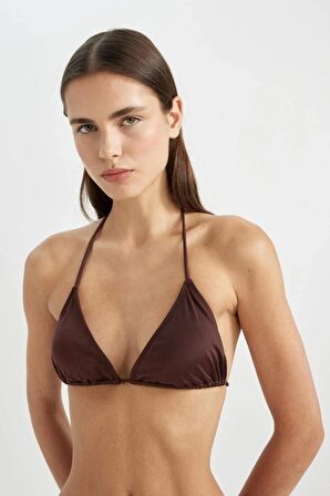 DeFacto Regular Fit Üçgen Bikini Üstü-Fall in Love T3666AZ24SMBN328