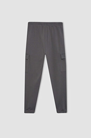 DeFactoFit Standart Fit Kargo Cepli Jogger Eşofman Altı Y7119AZ23AUGR211