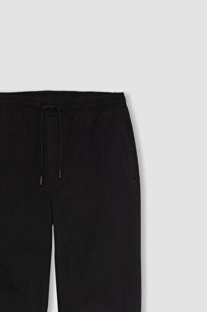 DeFacto Regular Jogger Gabardin Pantolon B6148AX24SPBK81