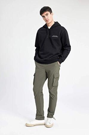 DeFacto Slim Fit Kargo Cepli Pantolon B3585AX24SPKH88