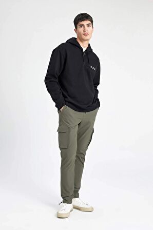 DeFacto Slim Fit Kargo Cepli Pantolon B3585AX24SPKH88