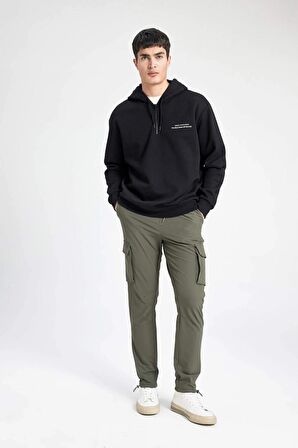 DeFacto Slim Fit Kargo Cepli Pantolon B3585AX24SPKH88