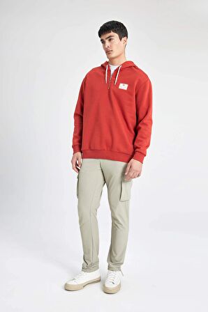 DeFacto Yazlık Taktik Pantolon Slim Fit Dar Kesim Kargo Cepli B3585AX24SPBG151