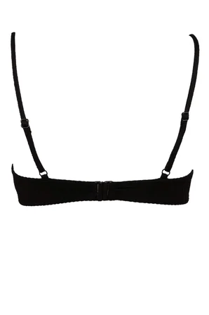 DeFacto Regular Fit Kırışık Dokulu Bikini Üstü B7207AX24SMBK81