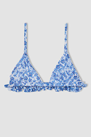Kız Çocuk Çiçekli Bikini Takımı