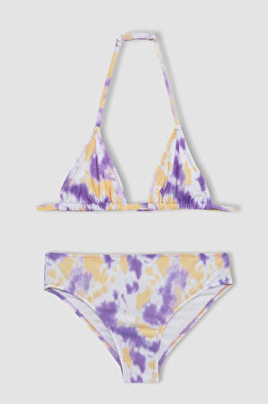 Kız Çocuk Batik Desenli Bikini Takımı