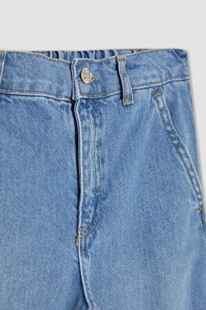 Kız Çocuk Wide Leg Kargo Geniş Paça Pantolon