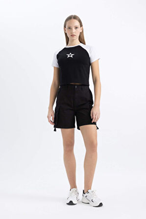 Coool Fitted Baskılı Kısa Kollu Tişört