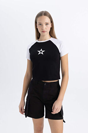 Coool Fitted Baskılı Kısa Kollu Tişört