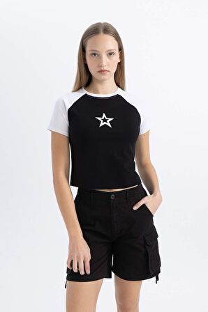 Coool Fitted Baskılı Kısa Kollu Tişört