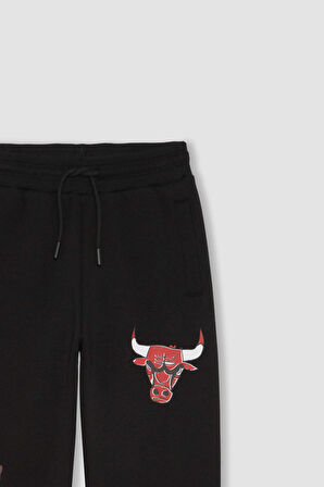 Erkek Çocuk NBA Chicago Bulls Kalın Jogger Eşofman Altı