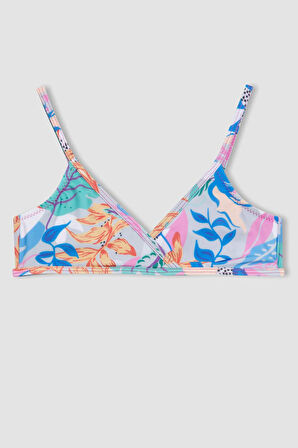 Kız Çocuk Desenli Bikini Takımı