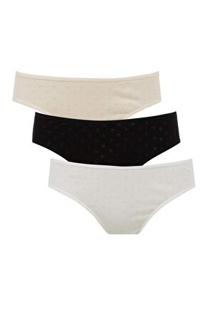Fall in Love 3'lü Paketli Slip Külot