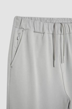 DeFactoFit Jogger Eşofman Altı Slim Fit Dar Kesim Beli Lastikli Çift Cepli Standart Paça Z5600AZ24SPGR91