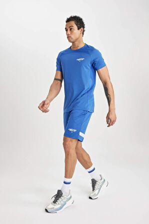 DeFactoFit Slim Fit Dar Kesim Sporcu Kısa Paça Şort B5028AX24SPBE169