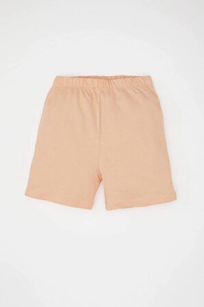 DeFacto Erkek Bebek Baskılı Kısa Kollu Şortlu Penye Pijama Takımı C3534A524HSOG556