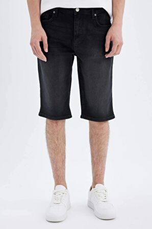 DeFacto Regular Fit Jean Bermuda Şort C2694AX24SMNM40