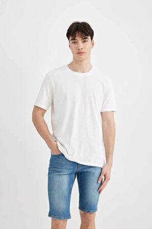 DeFacto Skinny Fit Jean Bermuda Şort A4803AX24SMNM28