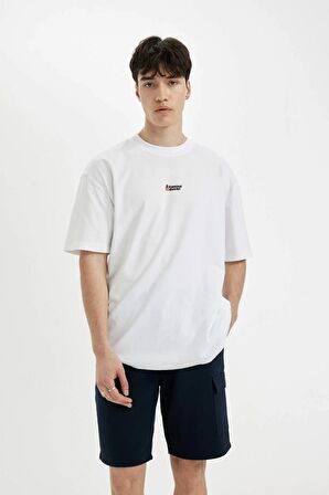 DeFacto Regular Fit Düz Paça Cepli Basic Düz Şort B8796AX24SMNV239