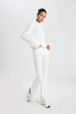 DeFactoFit Flayer Fit İspanyol Paça Standart Ribana Pantolon