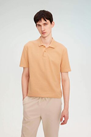DeFacto New Regular Fit Polo Yaka Basic Düz Kısa Kollu Tişört B4939AX24SPOG564