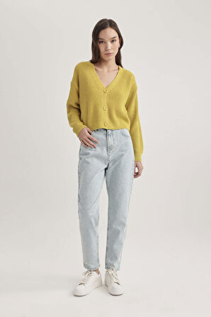 Regular Fit V Yaka Hırka