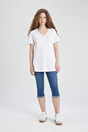 DeFacto Normal Bel Jean Kapri B9168AX24SMNM28