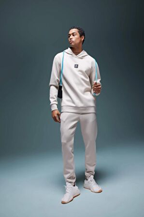 DeFactoFit Jogger Eşofman Altı Slim Fit Dar Kesim Çift Cepli Beli Bağcıklı Lastikli Paça Skuba Dalgıç Kumaş B9436AX24SPBG700