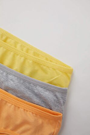 DeFacto Kız Çocuk 3'lü Slip Külot B8377A824SPYL267