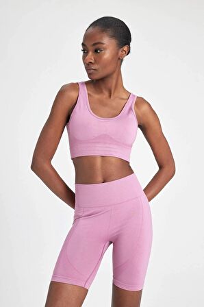 DeFactoFit Biker Beli Saran Seamless Sporcu Tayt B4569AX24SPPR490