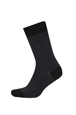 DeFacto Erkek Dikişsiz Ultra Soft 2'li Bambu Premium Uzun Çorap C2534AXNSKR1