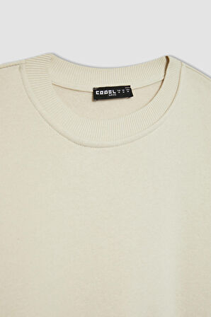 DeFacto Coool Crop Basic Sweatshirt C2116AX24SPER117