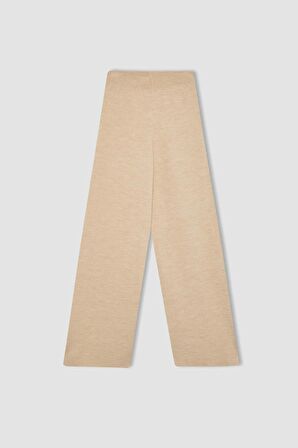 DeFacto Triko Pantolon Straight Fit Geniş Bol Paça C2088AX24SPBG662
