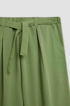DeFacto Kız Çocuk Wide Leg Geniş Paça Pantolon C0273A824SMGN682