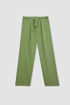 DeFacto Kız Çocuk Wide Leg Geniş Paça Pantolon C0273A824SMGN682