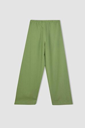 DeFacto Kız Çocuk Wide Leg Geniş Paça Pantolon C0273A824SMGN682