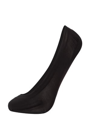 DeFacto Kadın Lazer Kesim 2'li Microfiber Babet Çorap B6059AXNSSF1