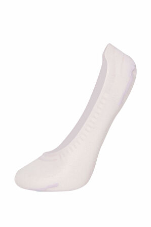 DeFacto Kadın Lazer Kesim 2'li Microfiber Babet Çorap B6061AXNSPR317