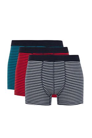 Regular Fit 3'lü Boxer