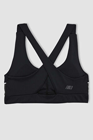 DeFactoFit Bisiklet Yaka Sporcu Bra A5642AX23AUBK81