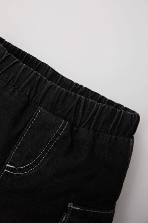 DeFacto Erkek Bebek Jean Şort B6750A524SMNM36