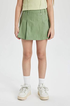 DeFacto Kız Çocuk Gabardin Şort Etek C0128A824SMGN425