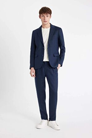 DeFacto Crop Duble Paça Keten Pantolon C1826AX24SMNV146