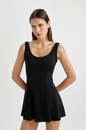 DeFacto Regular Fit Etekli Mayo-Fall in Love X7909AZ24SMBK81