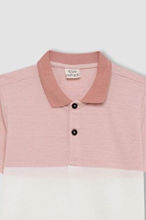 DeFacto Erkek Çocuk Pike Kısa Kollu Polo Tişört C1596A824SMBR495