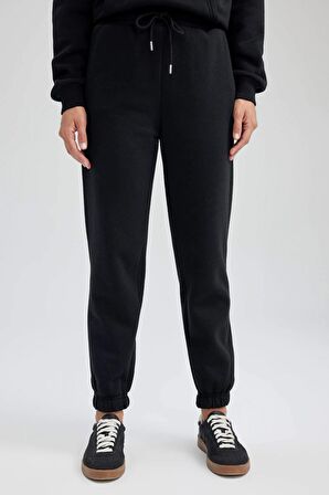 W1505AZ/BK81 Defacto Kadın Kanvas Pantolon BLACK