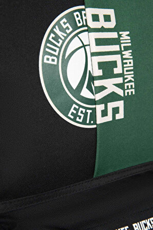 DeFacto Unisex NBA Milwaukee Bucks Su İtici Kumaş Okul Çantası A4614AXNSKR1